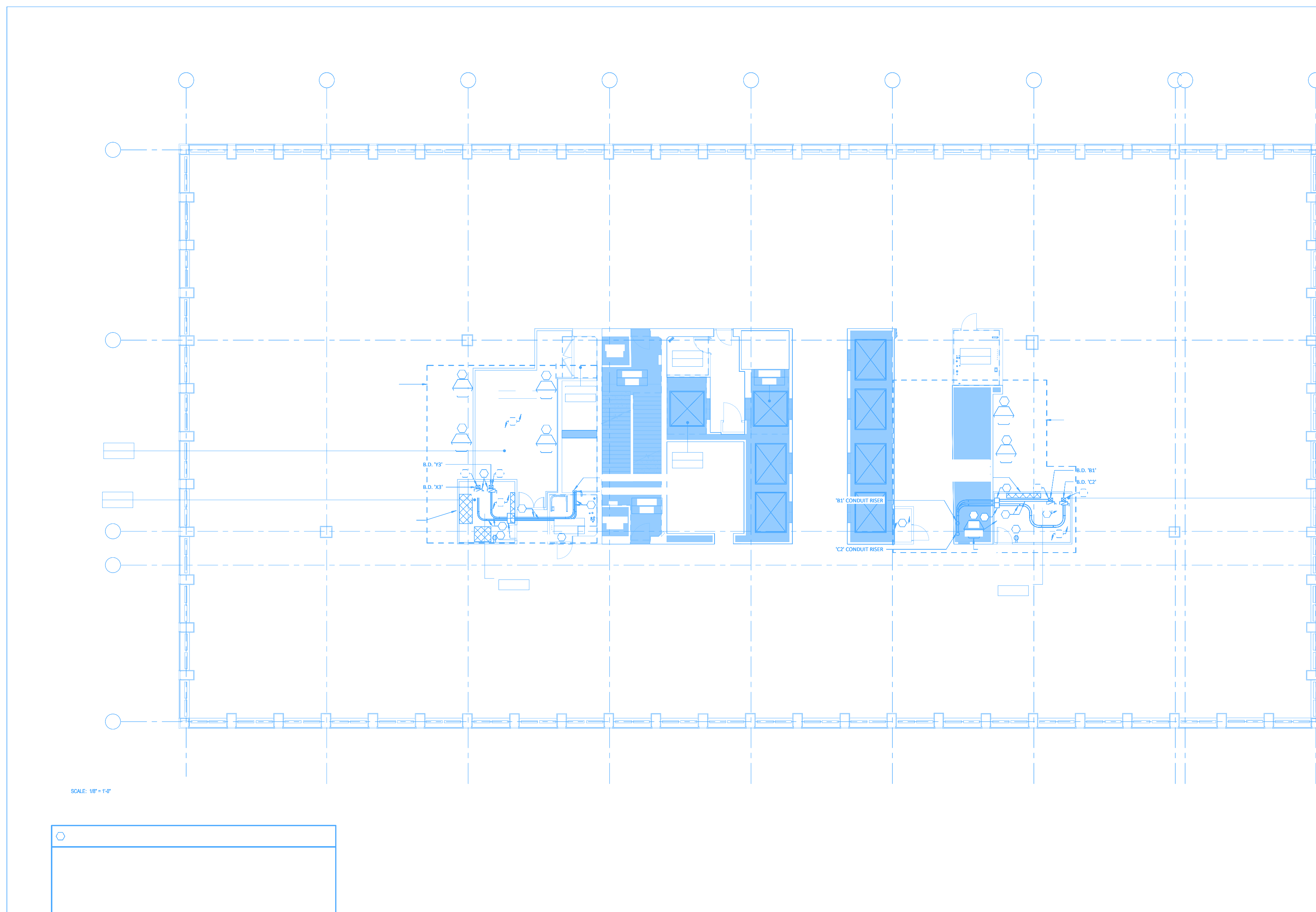 Floor 41 electrical plan layer