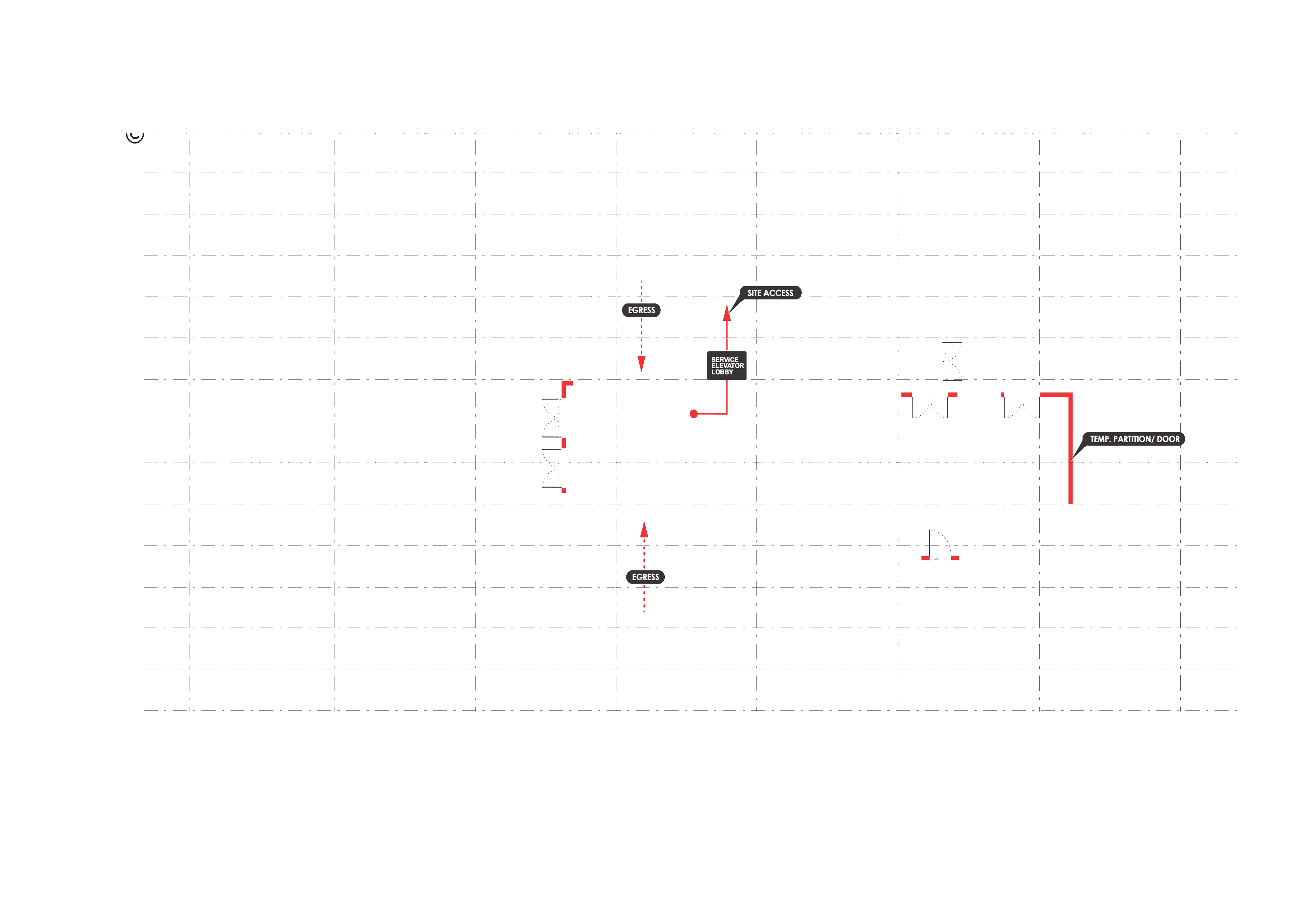 Floor 41 logistics overlay layer