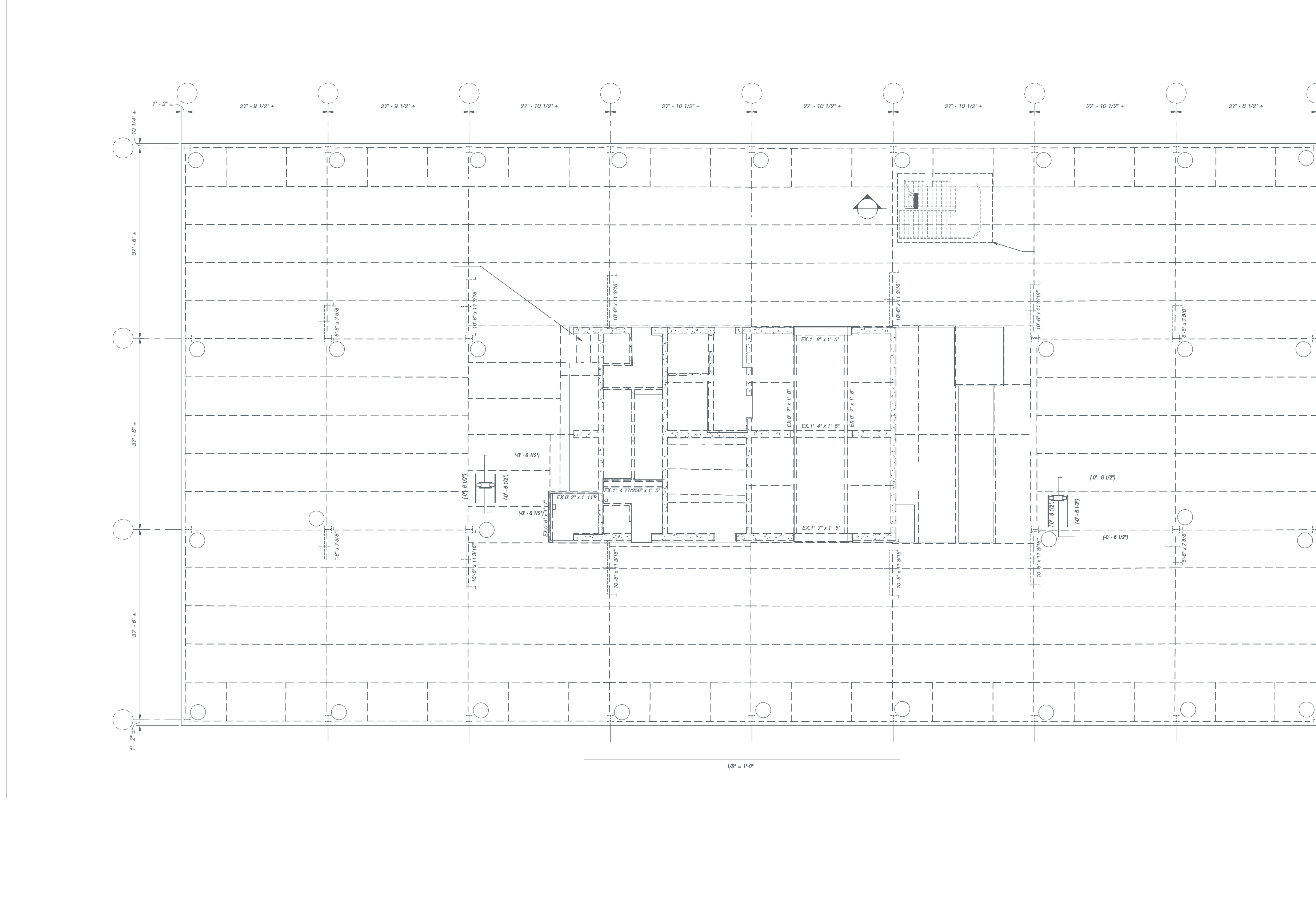 Floor 41 structural framing plan layer